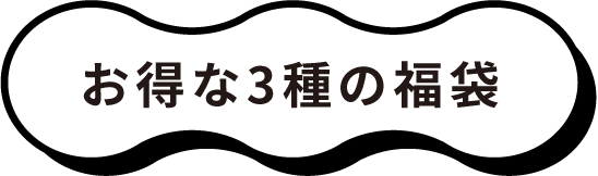 お特な3種の福袋